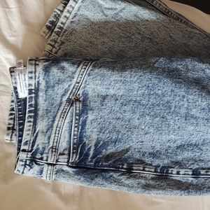 NWOT & Other Stories Tapered Acid Wash Jeans